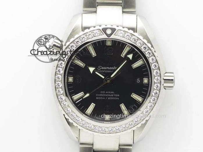 0427 HighQuality De Ville Chronograph SS OMF 1:1 Best Edition White Dial On SS Bracelet A 8151